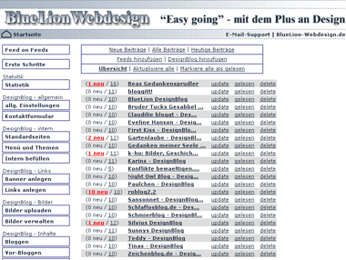 die Übersichtsseite ...